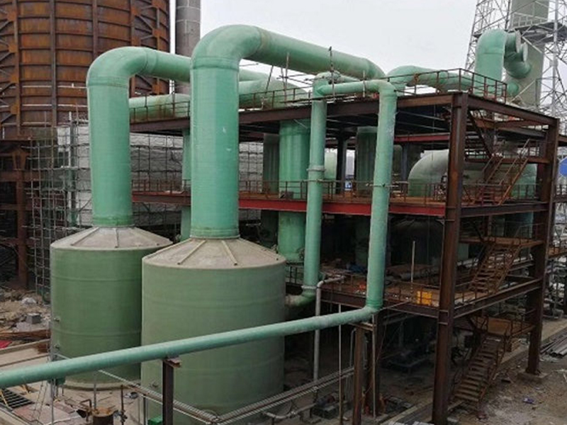 寧夏供熱管網(wǎng)噴淋塔